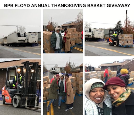 Annual Thanksgiving Baskets Giveaways